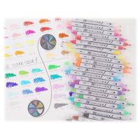 ราคา part 2 2 no 037 095 Zig clean color f I ปากกาเมจิก 2 หัว (19151594815)