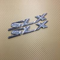 ราคา โลโก SLX สีเงิน ติด ISUZU D MAX ขนาด 2 5 x 16 5 cm ราคาต่อคู่ (3590362332)
