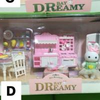 ราคา บ้านกระต่าย ห้องน้ำ ห้องนอนกระต่าย ร้านอาหาร เค้ก ปาร์ตี้ ห้องครัว พร้อมฟิกเกอร์กระต่าย bay dreamy miliya (20413751698)