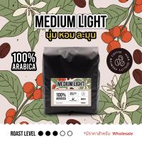 ราคา เมล็ดกาแฟคั่ว คั่วระดับกลาง เข้ม Medium Light Espresso Blend (18571790886)