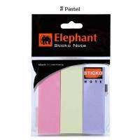 ราคา Elephant กระดาษโน้ตกาว โพสต์อิท Post it Note กระดาษกาวในตัว Index กระดาษโพสต์อิท อินเด็กซ์ 1 3 นิ้ว 100 แผ่น สี (16877430093)