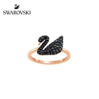 ราคา Swarovski Rings New สีดำหงส์ที่โดดเด่นที่สวยหรูบุคลิกภาพแหวนอารมณ์หรูหราแหวนสร้างสรรค์ระดับไฮเอนด์แหวนแต่งงานของขวัญแฟนผู้หญิงแฟชั่นเครื่องประดับ (5574846607)