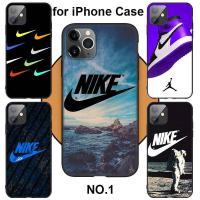 ราคา IPhone 11 12 Mini X Xs XR Pro Max 6 6S 7 8 6 7 8 Plus 5 5S SE 2020ปลอกโทรศัพท์นุ่ม1075 NIKE แฟชั่นเคสใส่โทรศัพท์ปกหลังแบบเต็มกันกระแทก Softcase (7387999910)