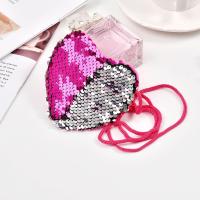 ราคา กระเป๋าสตางค์ใบเล็กกระเป๋าใส่สายคล้องส่องแสงวิบวับเพื่อการดูแลรักษากระเป๋าใส่เงินทอนสำหรับเด็กกระเป๋าสตางค์รูปเอียงสุดสร้างสรรค์ (21171106405)