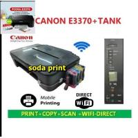 ราคา CANON PIXMA E3370 WIFI TANK NEW เครื่องใหม่พร้อมติดแท้งค์ (3376376735)