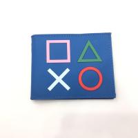 ราคา กระเป๋าสตางค์พับสองทบแบบสั้นสำหรับเด็กเครื่องเล่นเกมกระเป๋าใส่เหรียญลำลอง PlayStation กระเป๋าเงินลายการ์ตูนสำหรับเด็ก (15359429813)