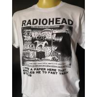 ราคา เสื้อนำเข้า Radiohead Fast Track I Have A Paper Oasis Alternative Rock Psychedelic Grunge Indie Gildan T Shirt (20347159590)