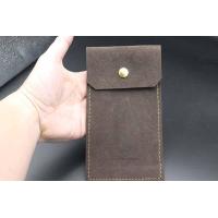 ราคา ซองหนังกลับสำหรับใส่นาฬิกา พกพา Suede Leather Watches Pouch (9529075903)