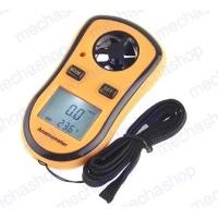 ราคา เครื่องวัดลม วัดความเร็วลม แบบพกพา วัดอุณหภูมิได้ Anemometer Wind Speed RZ GM8908 30m s (3753118772)