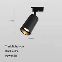 ราคา โคมไฟ MR16แบบเปลี่ยนได้ไฟ LED ราง GU10 110V 220V รางโคมไฟติดเพดานพื้นผิวหลอดไฟแบบสปอตไลท์ (21171127888)