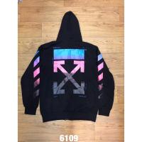 ราคา เสื้อกันหนาOff white gradient hoodieผ้าหนาสำลีงานสวยมีซิป เลื่อนดูสินค้าจริง (20798033061)