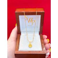 ราคา สร้อยคอเงินชุปทองแท้พร้อมจี้ 0 3 กรัม 4 แบบ ทองคำแท้ 96 5 น้ำหนักทอง 0 3 กรัม มีใบรับประกันสินค้า ขายได้ (19653186849)