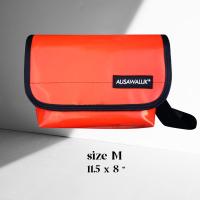 ราคา กระเป๋าผ้าใบกันน้ำ Ausawaluk กระเป๋าสะพายผู้ชาย (16722056844)