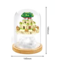 ราคา Flying House ชุดทัวร์บล็อคก่อสร้างตกแต่งโมเดลเด็กผู้หญิงบ้านลูกโป่งลอยประกอบของขวัญวันเกิดให้แฟนสาว (18432120932)