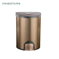 ราคา Ninestars QDT 15 6 Gold ถังขยะอัจฉริยะ เซนเซอร์เปิดปิดอัตโนมัติด้วย Tap Sensor สัมผัสด้วยเท้า ความจุ 15 ลิตร สีทอง รับประกันศูนย์ 1 ปี By Mac Modern (11041711435)