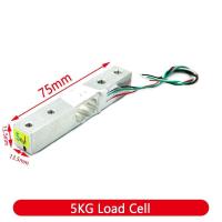 ราคา Load Cell 1KG 5KG 10KG 20KG HX711 AD Module Weight Sensor Electronic Scale Aluminum Alloy Weighing Pressure Sensor For Arduino (19697061072)