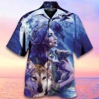 ราคา เสื้อพิมพ์ลายดอกไม้นกแก้ว3d เสื้อแฟชั่นสำหรับผู้หญิงแขนสั้นกระดุมแถวเดียวเสื้อผ้าสำหรับผู้ชายเสื้อเบลาส์เสื้อฮาวายฤดูร้อน (19910678692)