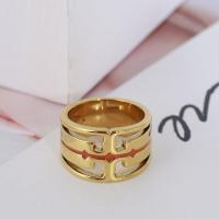 ราคา Tory Burch แบรนด์แฟชั่น TB ร้อยแฟชั่นบุคลิกภาพเกินจริงบรรยากาศความรู้สึกสูงแสงหรูหราโลโก้แหวนนิ้วมือแหวนสำหรับผู้ชายและผู้หญิง (17110201349)