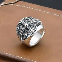 ราคา Chrome Hearts Trend Radical Crusade ดอกไม้แหวน S925 เงินสเตอร์ลิงเก่าส่วนบุคคลกว้างแหวนนิ้วชี้สำหรับผู้ชาย (18329457989)