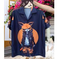 ราคา เสื้อเชิ้ต เสื้อเชิ้ตฮาวาย เสือฮาวายทรงเกาหลี (9421487445)