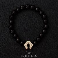 ราคา Leila Amulets เกือกม้าแก้ว Baby Leila Collection สีพาสเทล พร้อมกำไลหินฟรีตามรูป (19474046124)