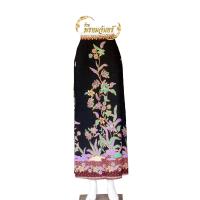 ราคา กระโปรงทรงเอ ผ้าปาเต๊ะ Batik fabric 25 บริการตัดตามไซด์ของลูกค้า รอบเอว สะโพก ความยาว (10235122376)