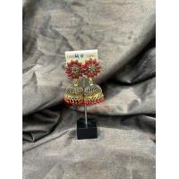 ราคา ต่างหูระฆังอินเดีย ต่างหูเจาะ สินค้าพร้อมส่ง (20632689902)