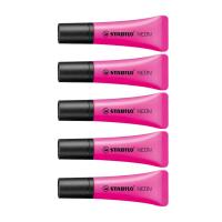 ราคา STABILO Neon ปากกาเน้นข้อความ ชุด 5 ด้าม Magenta (207107731)