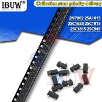 ราคา 100ชิ้น2N7002 2SA1015 2SC1623 2SC945 A1015 C1623 C1815 C945 SOT23ได้ (18658280904)