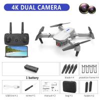 ราคา พร้อมส่ง โดรน E88 PRO โดรนติดกล้องคู่ 4K HD WIFI พับเก็บได้ ถ่ายภาพ บินนิ่ง ถ่ายวีดีโอ กล้อง โดรนไร้สา โดรนถ่ายรูป ดรนบังคับใหญ่ โดรนต โดรนของเล่น โดรนควบคุมระยะไกล โดร เครื่องบินโดรน (19051039321)