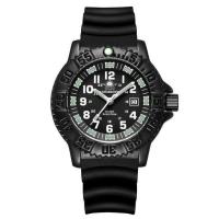 ราคา Addies Dive Men Fashion Casual Watch Calendar Display 50m Waterproof Tube Luminous Watch Orange Dial Rotating Bezel Quartz Watch (17610772845)