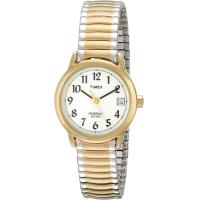 ราคา Timex Womens Easy Reader 25mm Watch White Two Tone (20427470057)