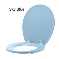 ราคา 7Colors Toilet Bowl Colour Seat and Cover with Screws Toilet Seat Plastik Jamban Duduk Tandas Penutup Tandas Duduk 马桶盖 (16487103575)