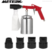 ราคา Meterk ทรายขัดพ่นทรายชุดบลาสเตอร์พร้อมหัวฉีดกำจัดสนิมทรายขัดสำหรับตู้พ่นทราย (19577417029)