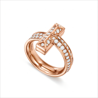 ราคา Swarovski แหวนเพชรโรสโกลด์สองแถวS925 แหวนแฟชั่นสตรีเงินสเตอร์ลิงของขวัญวันเกิดวันวาเลนไทน์ (19894056683)