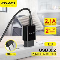 ราคา Awei PD26 PD 20W Fast Charger Adapter Quick Charge QC 3 0 3 Pin UK USB A Type C Charger สำหรับ iPhone 13 12 Pro max 11 X XS XR 8 สำหรับระบบ IOS Samsung Huawei โทรศัพท์มือถือ PD Charger ไม่มีการจ (2120