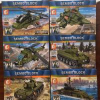 ราคา Set6 กล่อง semboblock รวมชุดนักรบทหาร เฮลิคอปเตอร์ เครื่องบิน รถถัง เครื่อง ทหาร พร้อมส่ง ของใหม่ รวมร่างได้ 6in1 (20413767590)