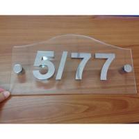 ราคา ตัวเลขบ้านเลขที่สแตนเลส (20520522230)