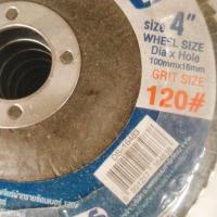 ราคา กระดาษทรายซ้อน หลังแข็ง 4 นิ้ว 1 กล่อง มี 10 แผ่น เบอร์ 40 60 80 100 120ตราแรด ใบเจียรผ้าทรายซ้อน ผ้าทรายเรียงซ้อน ใบขัดกระดาษทราย (19117669194)