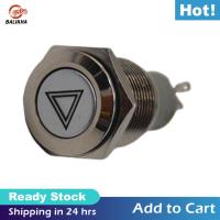 ราคา Lazarashop 16มม ไฟฉุกเฉิน LED ในรถอันตรายไฟเตือนปุ่มกดสวิทช์ (20447324715)