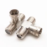 ราคา Dgdfhj Shop F Male Female Socket To 2 F Female Adapter Connector 3Way T Type Splitter Sma Male To Two Sma Female T Plug Coaxial Cable (20357174525)
