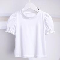 ราคา oKME กางเกงเด็กหญิง ชุดเอี้ยมเด็กผู้หญิง แขนสั้นฟองสีทึบ ชุดเอี๊ยมยีนส์แฟชั่นสไตล์เกาหลี2ชิ้น (19649038453)