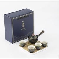 ราคา Tea Set Small Set Lazy Man Automatic Tea Making Artifact 360 Degree Rotation Tea Pot Portable Travel Tea Set Household Japanese Simple Tea Set Cup (20645934416)