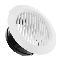 ราคา Air Vent Grille Circular Indoor Ventilation Outlet Duct Cover Cap Roof Tent Grille Aeration Exhaust Fan Grille Ventilation (11227398848)
