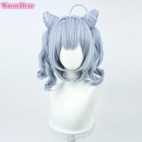 ราคา Trx79otrhdp Zaion Lanza วิกผมคอสเพลย์ Vtuber NIJISANJI XSOLEIL สั้น40ซม สีฟ้าอ่อนวิกผมสีม่วงทนความร้อนได้วิกผมวันฮัลโลวีนผม ตาข่ายคลุมผมสำหรับใส่วิก (20663987284)