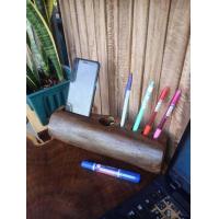 ราคา ที่ใส่ปากกาไม้ กล่องใส่ปากกาไม้ กล่องใส่เครื่องเขียน ที่เสียบปากกา ที่ใส่ปากกาวินเทจ ของใช้บนโต๊ะทำงาน แท่นเสียบปากกา (19529419975)