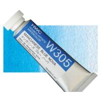 ราคา Manganese blue Nova W105 W305 Series B 5ml 15ml สีน้ำ โฮลเบน โฮลุเบน Holbein Artist Watercolor ホルベイン透明水彩絵具 (17763696499)