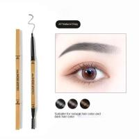 ราคา eyebrow pencil Automatic rotation 2 heads brown waterproof long lasting (12939663021)