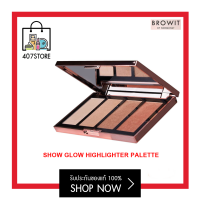 ราคา Browit SHOW GLOW HIGHLIGHTER PALETTE 4 g x 4 color โชว์โกลว์ ไฮไลท์เตอร์ พาเลท เพิ่มประกายให้ผิวโกลว์ ฉ่ำวาว สวยใส เนื้อเนียนละเอียด ติดทน เข้ากับทุกสีผิว (7186894722)