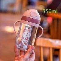 ราคา แก้วหัดดื่ม 250 ml 350 ml มีกันสำลักน้ำ หลอดนิ่ม นอนดูดได้ฝึกเลิกขวดนม เข็มขัด (18496304946)
